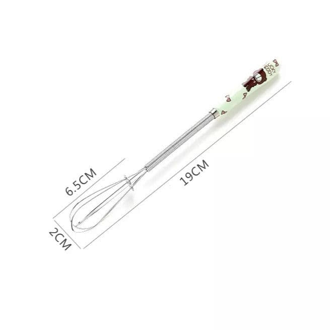 Mini Handle Egg Beater, Cute Cartoon Ceramic Handle Manual Beater, Hand Stirring Beaters, Multifunctional Cream Coffee Churn Baking Accessories Kitchen Tool, Stainless Steel Whisk, Mini Handle Stirrer Whisk Mini Handle Egg Beater, Cute Cartoon Ceramic Handle Manual Beater, Hand Stirring Beaters, Multifunctional Cream Coffee Churn Baking Accessories Kitchen Tool, Stainless Steel Whisk, Mini Handle Stirrer Whisk